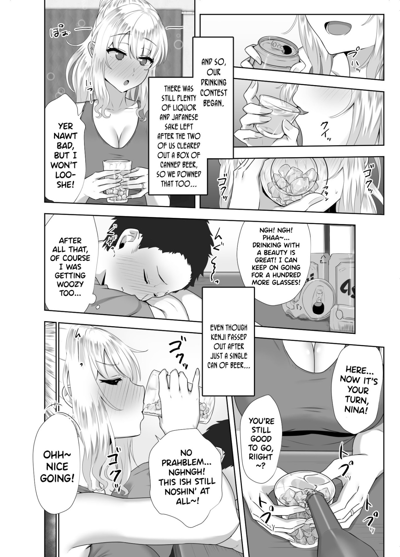 Hentai Manga Comic-There's No Way a Russian Could Lose to a Japanese Person In Drinking, Right?-Read-7